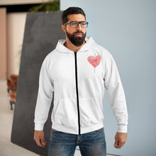 Load image into Gallery viewer, Love Yourself Unisex Zip Hoodie
