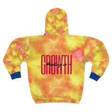 Load image into Gallery viewer, Healing is GROWTH Unisex Zip Hoodie - Blue
