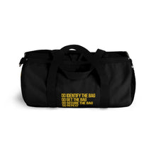 Load image into Gallery viewer, Secure the Bag Duffel Bag -Black
