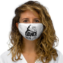 Load image into Gallery viewer, Living That Dance Mom Face Mask - White
