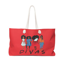 Load image into Gallery viewer, DIVAS Weekender Bag - Red
