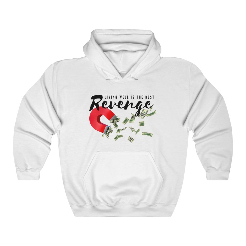 Living Well Is The Best Revenge - Unisex Hoodie