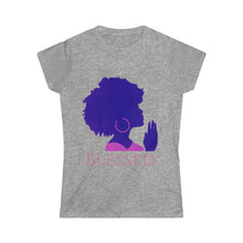 Load image into Gallery viewer, Blessed  - Women&#39;s Softstyle Tee
