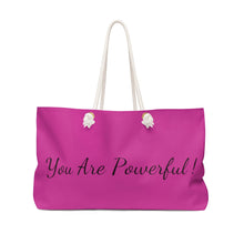 Load image into Gallery viewer, God Says You Are - Weekender Bag - Purple
