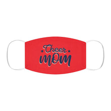 Load image into Gallery viewer, Cheer Mom Life-  Face Mask - Red
