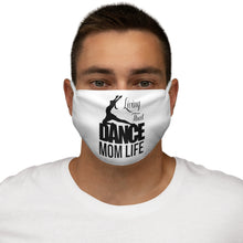 Load image into Gallery viewer, Living That Dance Mom Face Mask - White
