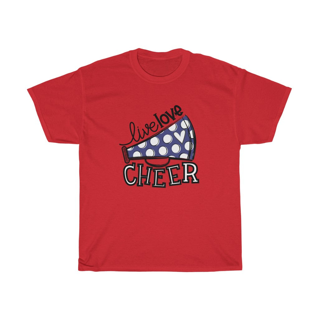 Live Love Cheer Unisex Tee