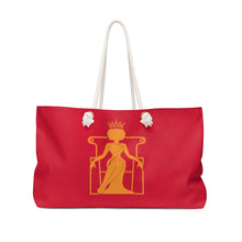 Load image into Gallery viewer, YAAAAS Queen Weekender Bag - Red
