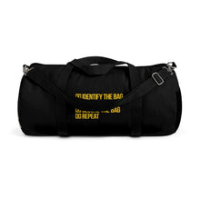 Load image into Gallery viewer, Secure the Bag Duffel Bag -Black
