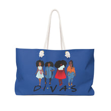 Load image into Gallery viewer, DIVAS Weekender Bag - Blue
