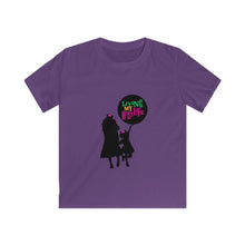 Load image into Gallery viewer, Living My Best Life Balloon - Kids Softstyle Tee
