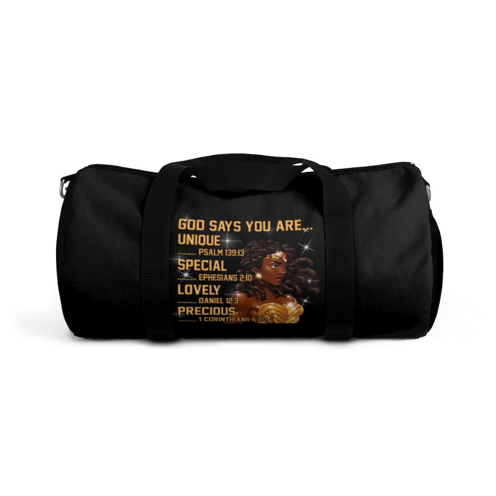 Wonder Woman Duffel Bag - Black