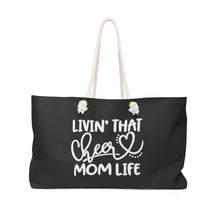 Load image into Gallery viewer, Cheer Mom Weekender Bag - Black
