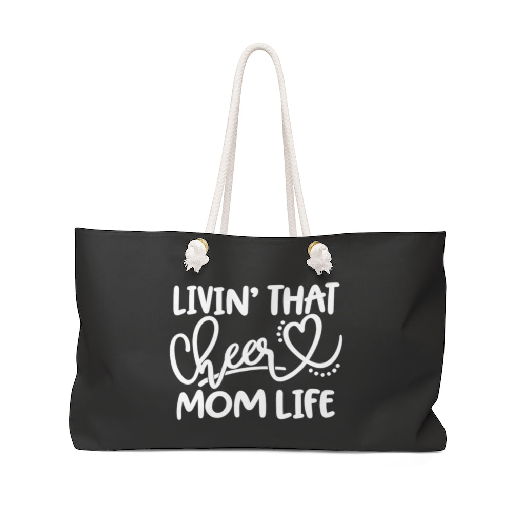 Cheer Mom Weekender Bag - Black