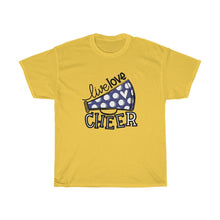 Load image into Gallery viewer, Live Love Cheer Unisex Tee
