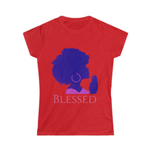 Load image into Gallery viewer, Blessed  - Women&#39;s Softstyle Tee
