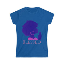 Load image into Gallery viewer, Blessed  - Women&#39;s Softstyle Tee
