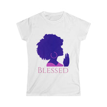 Load image into Gallery viewer, Blessed  - Women&#39;s Softstyle Tee
