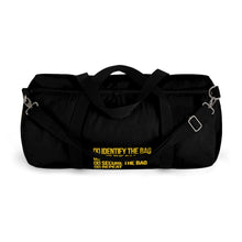 Load image into Gallery viewer, Secure the Bag Duffel Bag -Black
