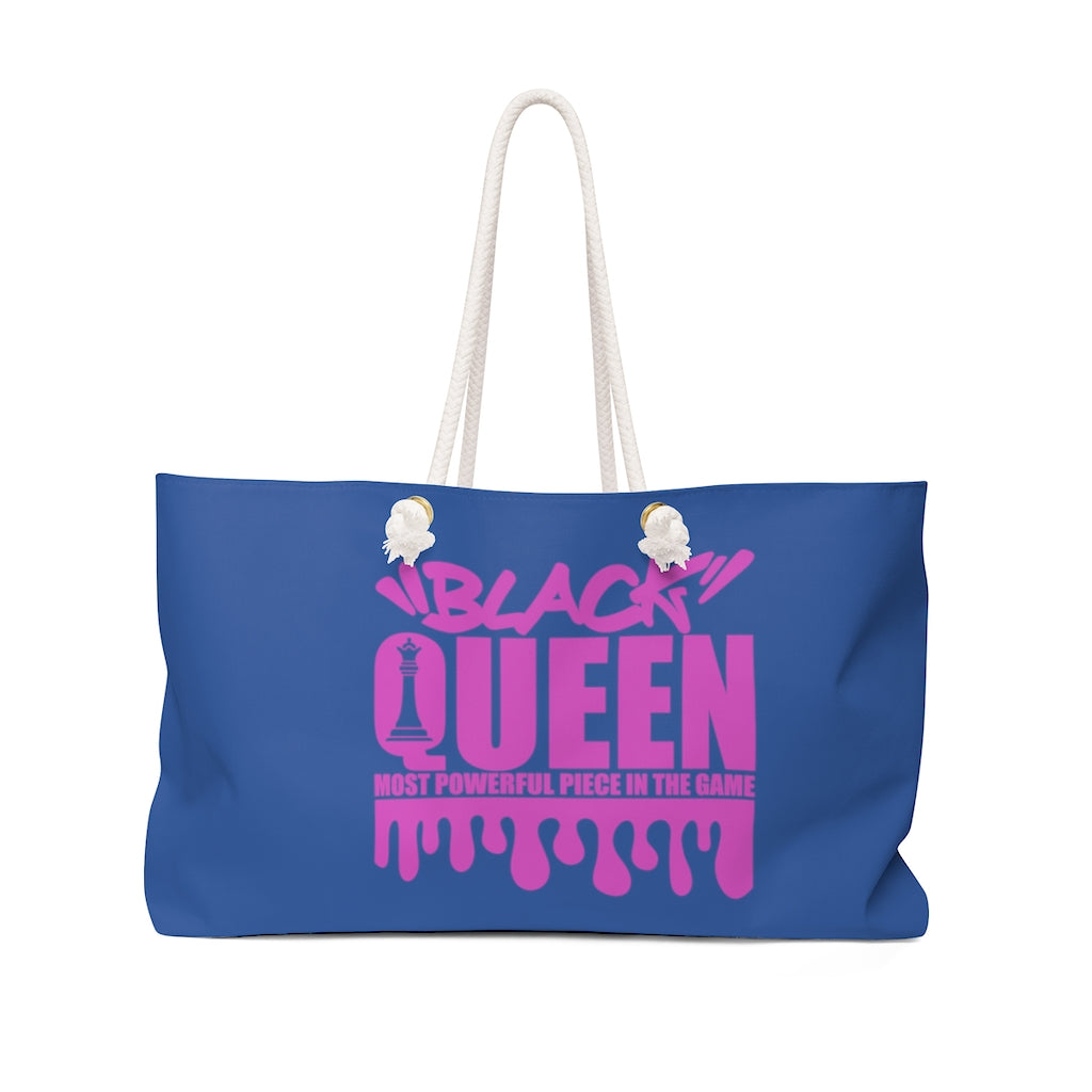 Queen Weekender Bag - Blue