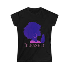 Load image into Gallery viewer, Blessed  - Women&#39;s Softstyle Tee
