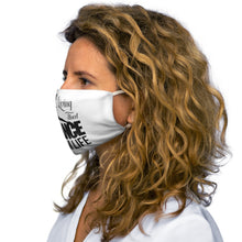 Load image into Gallery viewer, Living That Dance Mom Face Mask - White
