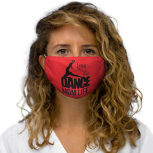 Load image into Gallery viewer, Living That Dance Mom Face Mask - Red
